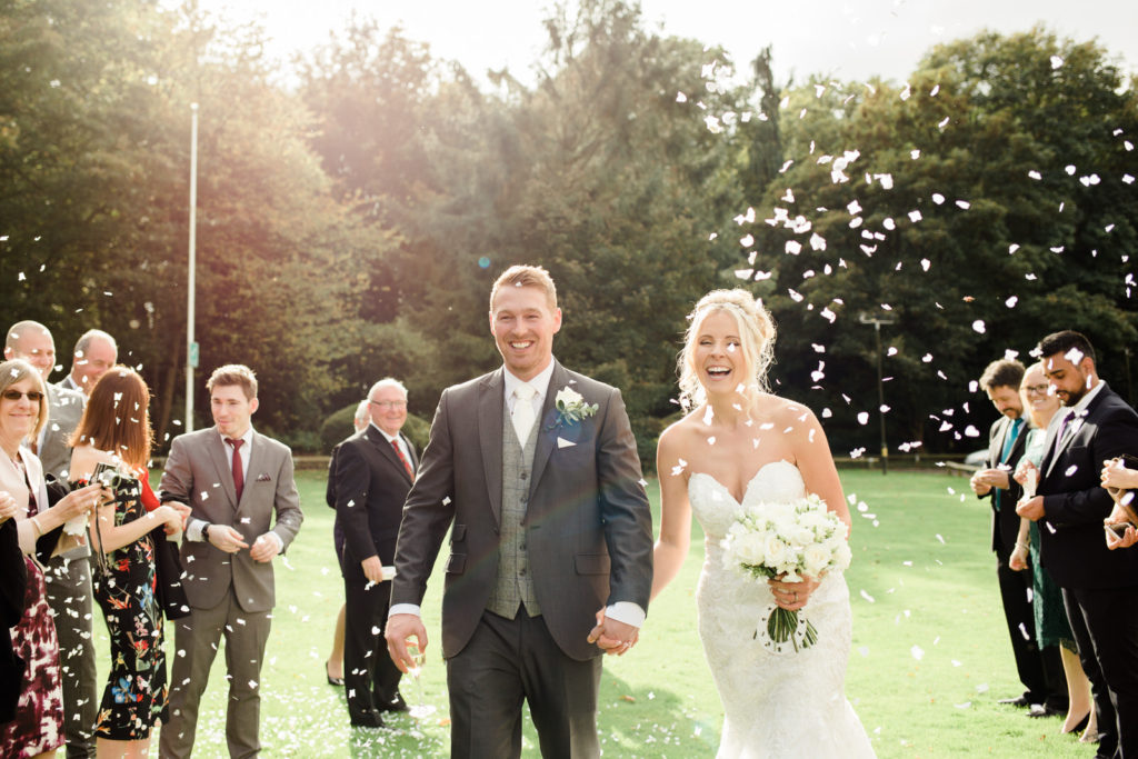 confetti brandon hall coventry warwickshire wedding photographer